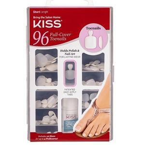 Kiss Full Cover Toenails Kit